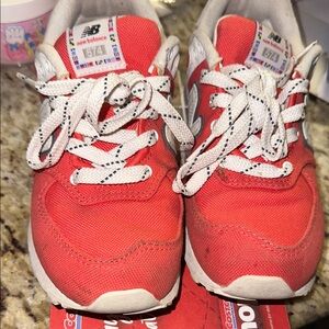 New Balance Kids' Red Sneakers